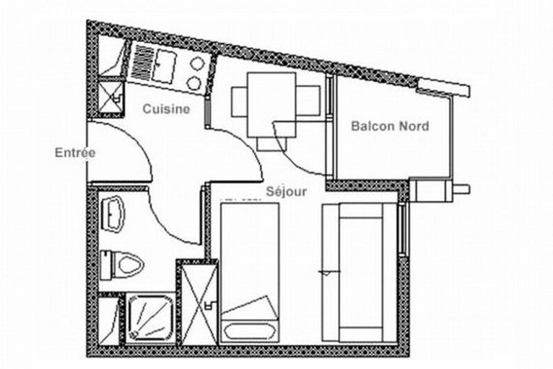 Residence Soldanelles B - Studio - Proche Des Pistes - Balcon Mae-3694 Saint-Martin-de-Belleville Bagian luar foto